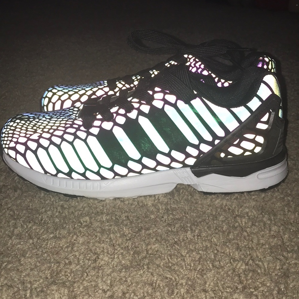 Adidas reflective sneakers
